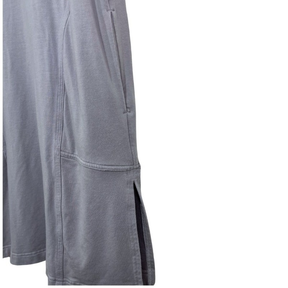 Athleta Hooded Cabana Tunic Top Small Purple Tencel‎ Blend Short Sleeve Pockets - Picture 5 of 9